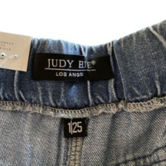 NWT Judy Blue Wilhemina Elastic Waistband Drawstring & Side Panel Jeans 25 - Picture 3 of 6